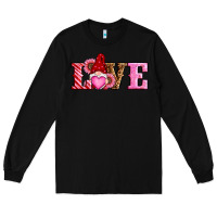Black valentines day gnomes love Long Sleeve Tee - RanaPortraitStore