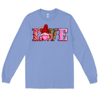 Colony Blue valentines day gnomes love Long Sleeve Tee - RanaPortraitStore