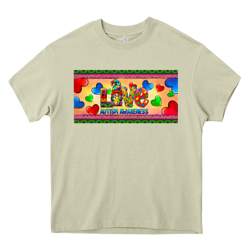 Love Autism Awareness License Plate Template Heavy Core Tee by BarkalooDesign | Teevron