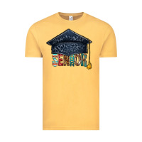Vintage Mustard senior 2023 graduation hat bbs Vintage Tee - BundleAndBundleShop