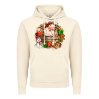 Vintage Artic Santa Vintage Hoodie - MaliasSmallBusiness