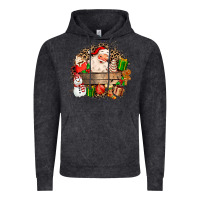 Vintage Black Santa Vintage Hoodie - MaliasSmallBusiness