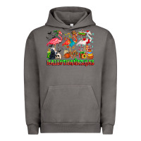 Pigment Tornado happy hallothanksmas flamingo Urban Hoodie - CowhideDigitalArt