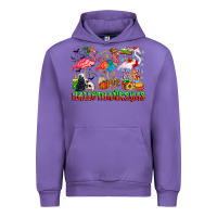 Tulip happy hallothanksmas flamingo Urban Hoodie - CowhideDigitalArt
