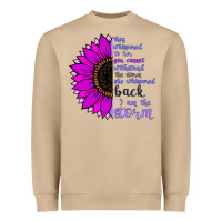Mushroom I Am The Storm sunflower Heavyweight Sweatshirt - Bettercallsaul