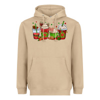 Mushroom christmas coffee cups Heavyweight Hoodie - OliviaCreatesArt