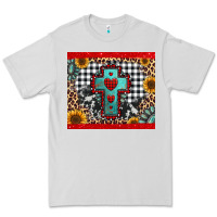 Dove Grey Christmas cross Premium Tee - Jasminsmagicworld