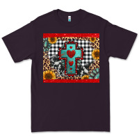 Plum Christmas cross Premium Tee - Jasminsmagicworld