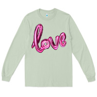 Matcha valentines day love balloon Long Sleeve Tee - RanaPortraitStore