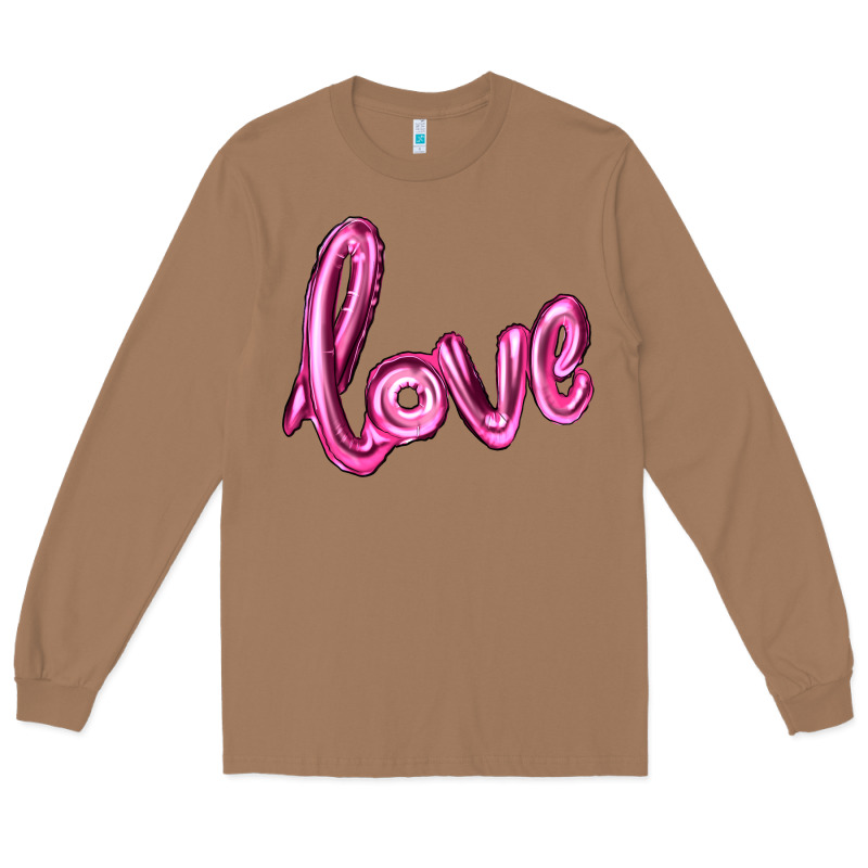 Valentines Day Love Balloon Long Sleeve Tee by RanaPortraitStore | Teevron