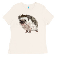 Bone Hedgehog Illustrations Ladies Tee - LillyAllenDesigns