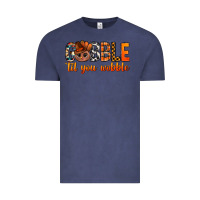 Vintage Denim gobble til you wobble bbs Vintage Tee - BundleAndBundleShop