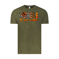 Vintage Olive gobble til you wobble bbs Vintage Tee - BundleAndBundleShop