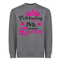 Storm Celebrating With the 18th Birthday Queen Heavyweight Sweatshirt - Bettercallsaul