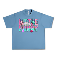 Pebble Blue Little Bunny Easter Urban Heavy Tee - BundleAndBundleShop