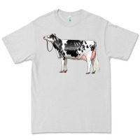 Dove Grey Holstein Dairy Cow Premium Tee - LillyAllenDesigns