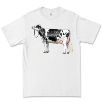 White Holstein Dairy Cow Premium Tee - LillyAllenDesigns