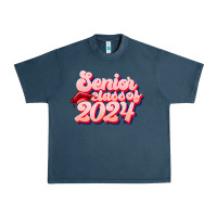 Midnight Navy senior class of 2024 Urban Heavy Tee - JahusDesignShop