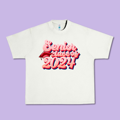 Senior Class Of 2024 Urban Heavy Tee Designed By Jahusdesignshop