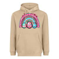 Mushroom Easter eggs rainbow Heavyweight Hoodie - OliviaCreatesArt