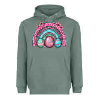 Sage Easter eggs rainbow Heavyweight Hoodie - OliviaCreatesArt
