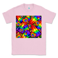Bubblegum Pink Western LGBTQ+ Pride Squad tumbler Classic Tee - BundleAndBundleShop