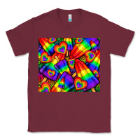 Burgundy Western LGBTQ+ Pride Squad tumbler Classic Tee - BundleAndBundleShop