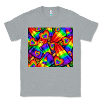 Heather Grey Western LGBTQ+ Pride Squad tumbler Classic Tee - BundleAndBundleShop