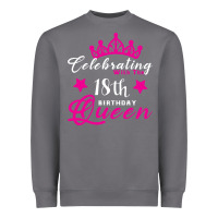 Storm Celebrating With the 18th Birthday Queen Heavyweight Sweatshirt - Bettercallsaul