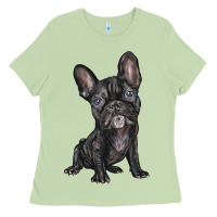 Matcha french bulldog Ladies Tee - BarkalooDesign