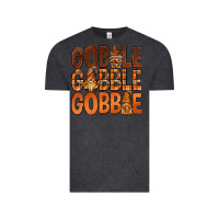 Vintage Black gobble with gnomies bbs Vintage Tee - BundleAndBundleShop