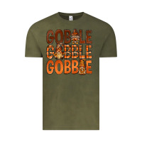Vintage Olive gobble with gnomies bbs Vintage Tee - BundleAndBundleShop