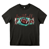 Asphalt football mom Heavy Core Tee - BarkalooDesign