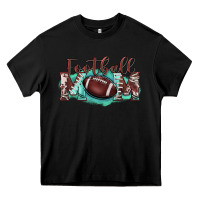 Black football mom Heavy Core Tee - BarkalooDesign