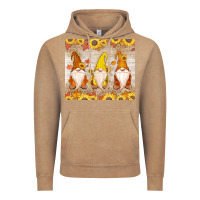 Vintage Coffee Thankful Gnomes Vintage Hoodie - MaliasSmallBusiness