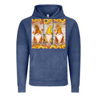 Vintage Denim Thankful Gnomes Vintage Hoodie - MaliasSmallBusiness