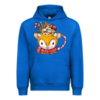 Cobalt coffee cups animal Urban Hoodie - CowhideDigitalArt