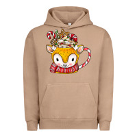 Coffee Cups Animal Urban Hoodie | Teevron