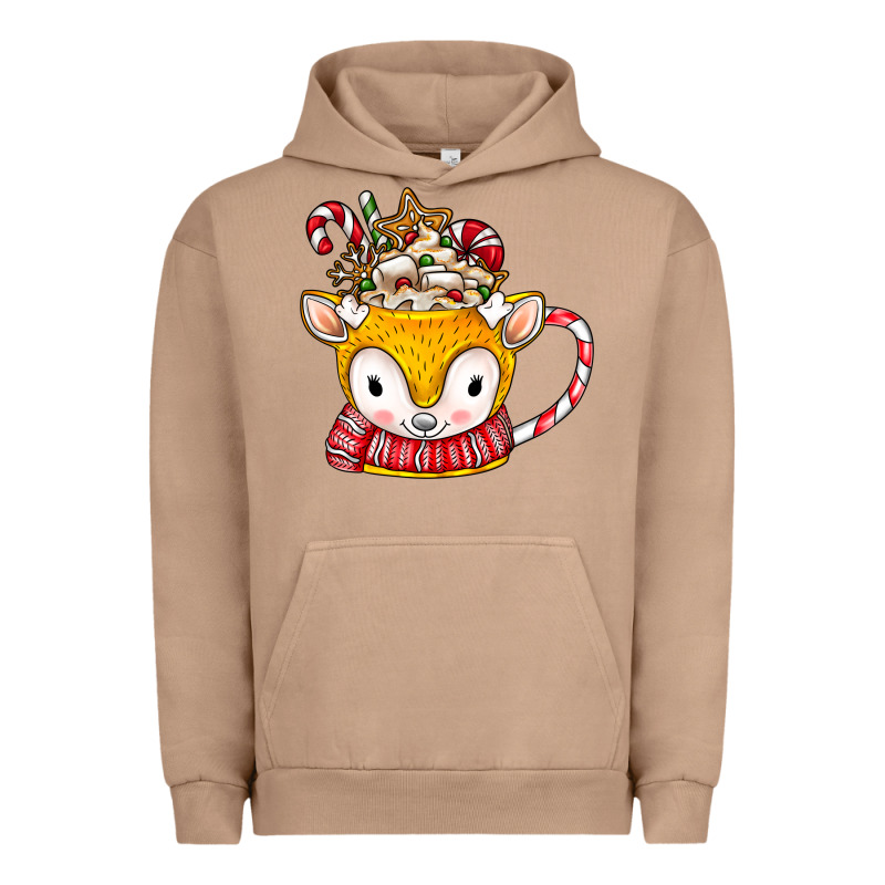 Coffee Cups Animal Urban Hoodie by CowhideDigitalArt | Teevron