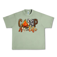 Oil Green Camp Life Urban Heavy Tee - BundleAndBundleShop