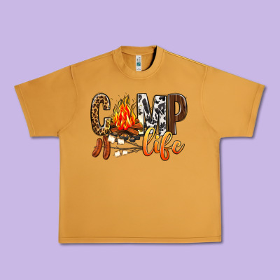 Camp Life Urban Heavy Tee Designed By Bundleandbundleshop