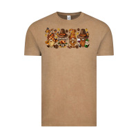 Vintage Coffee thanksgiving gnomies bbs Vintage Tee - BundleAndBundleShop