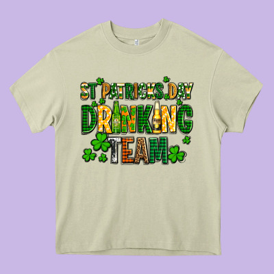 St Patricks Day Drinking Team Heavy Core Tee Designed By Adodesignshop