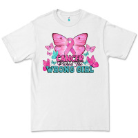 White cancer picked the wrong girl Premium Tee - NancyCooperArtShop