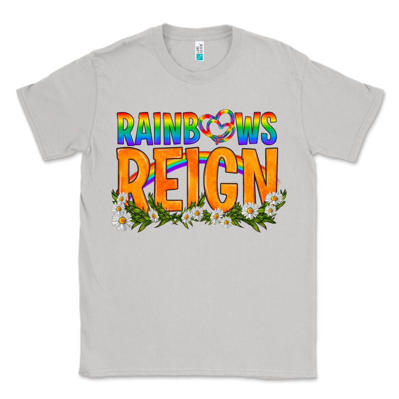 Lgbtq+ Rainbows Reign Classic Tee by BundleAndBundleShop | Teevron