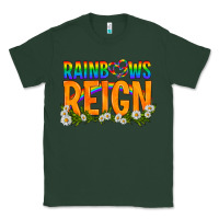 Sports Green LGBTQ+ Rainbows Reign Classic Tee - BundleAndBundleShop