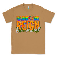 Toasted Coconut LGBTQ+ Rainbows Reign Classic Tee - BundleAndBundleShop