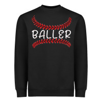 Black BALLER Heavyweight Sweatshirt - Bettercallsaul