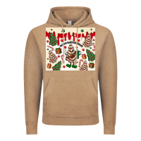Vintage Coffee Boojee Christmas cake Vintage Hoodie - MaliasSmallBusiness