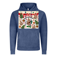 Vintage Denim Boojee Christmas cake Vintage Hoodie - MaliasSmallBusiness
